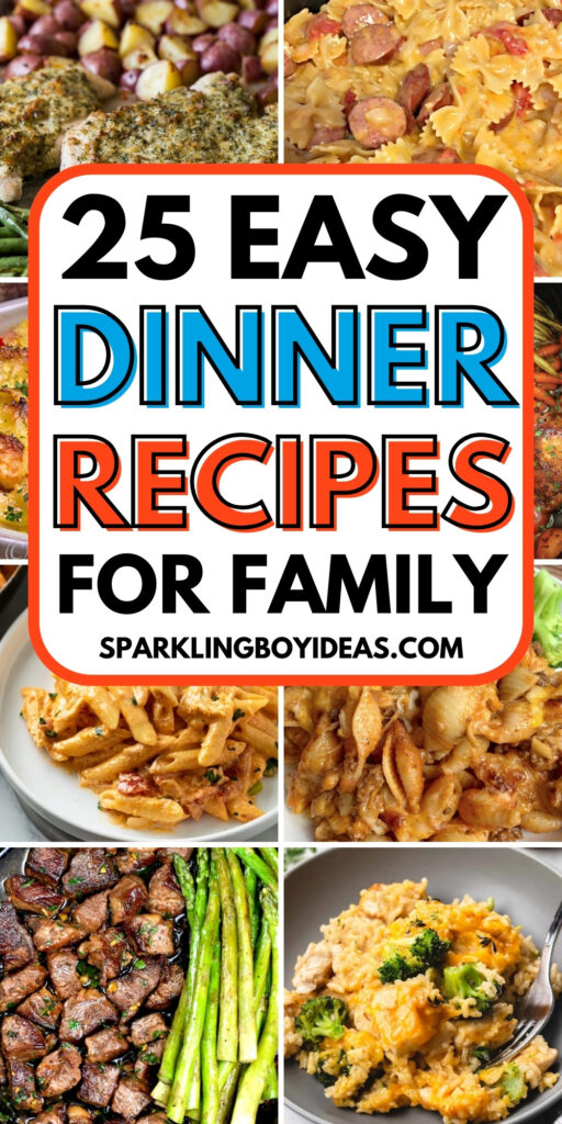 quick and easy dinner recipes for family