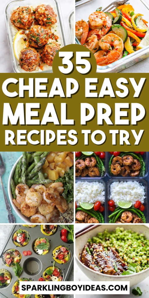 easy meal prep ideas for the week