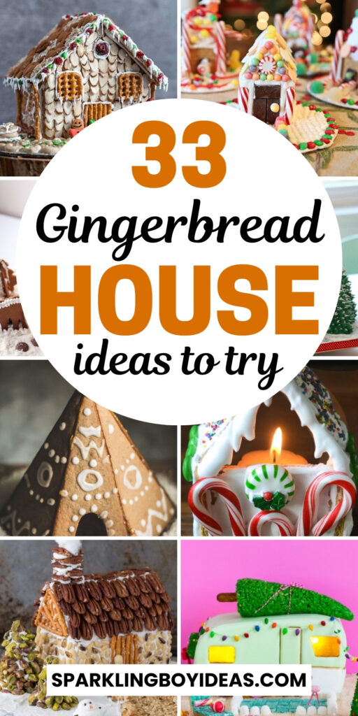 cute unique gingerbread house ideas