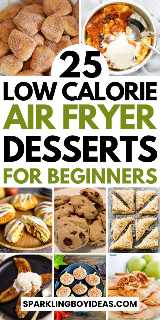 A variety of air fryer desserts including healthy air frier cookies, air fryer cakes to air fryer brownies. Get a variety of healthy dessert recipes.