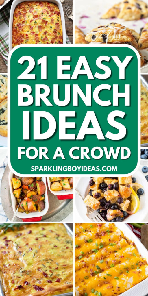 easy brunch ideas for a crowd