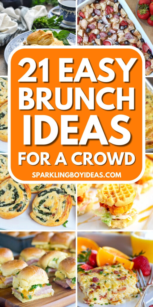 easy brunch ideas for a crowd