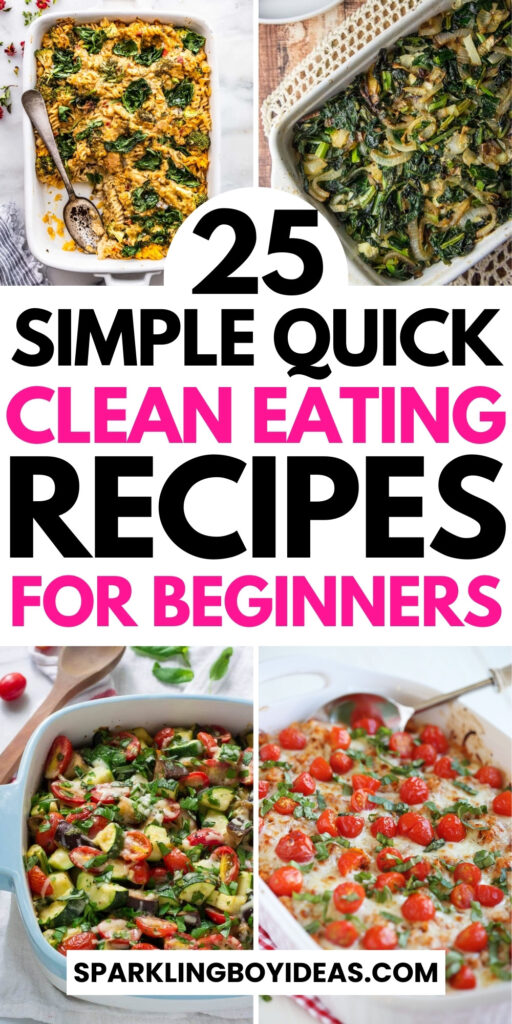 easy clean eating recipes for beginners