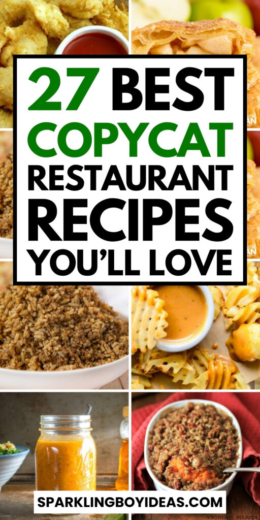 restaurant copycat recipes for family