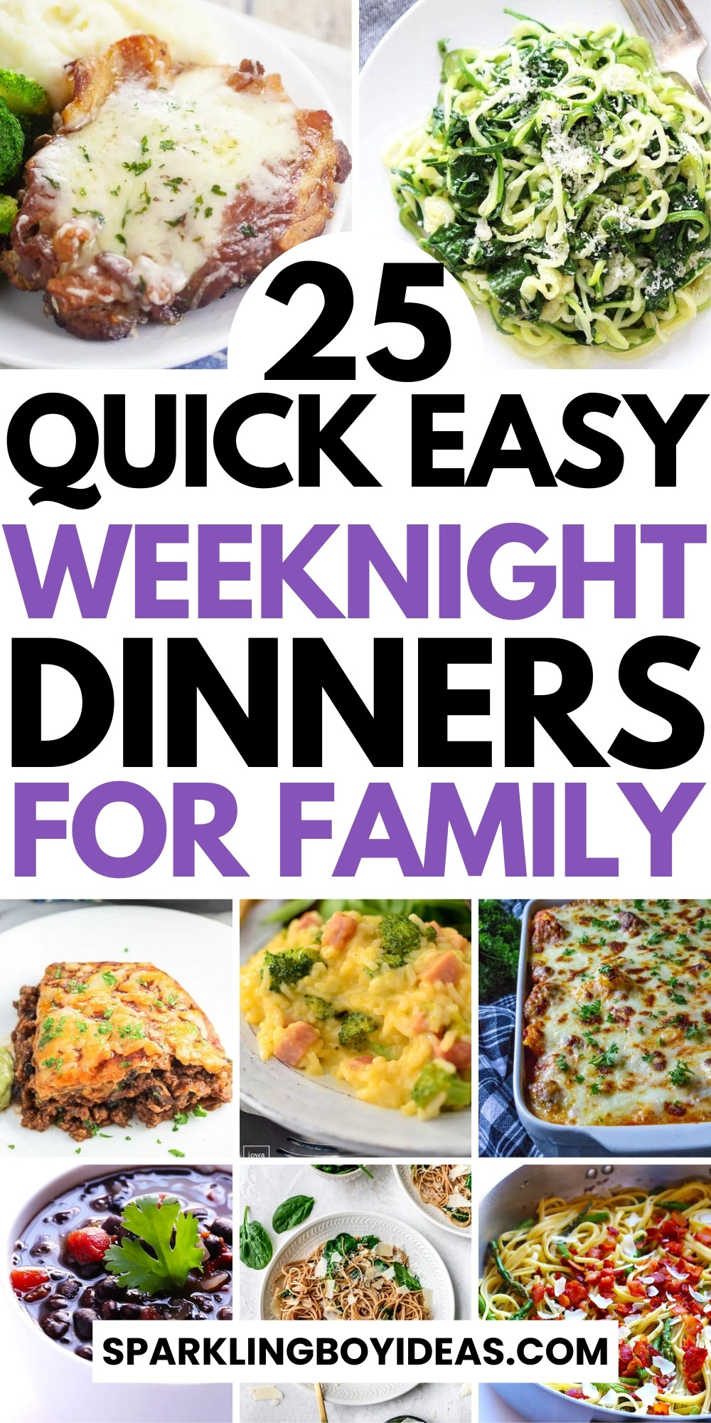 25 Cheap Easy Dinner Recipes For Family - Sparkling Boy Ideas