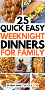 25 Easy Dinner Recipes For Family - Sparkling Boy Ideas