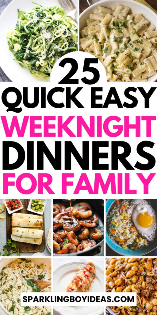 cheap quick easy dinner recipes for family on a budget