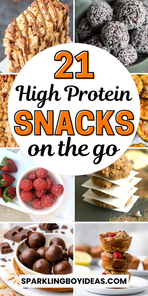 21 Easy High Protein Snacks - Sparkling Boy Ideas