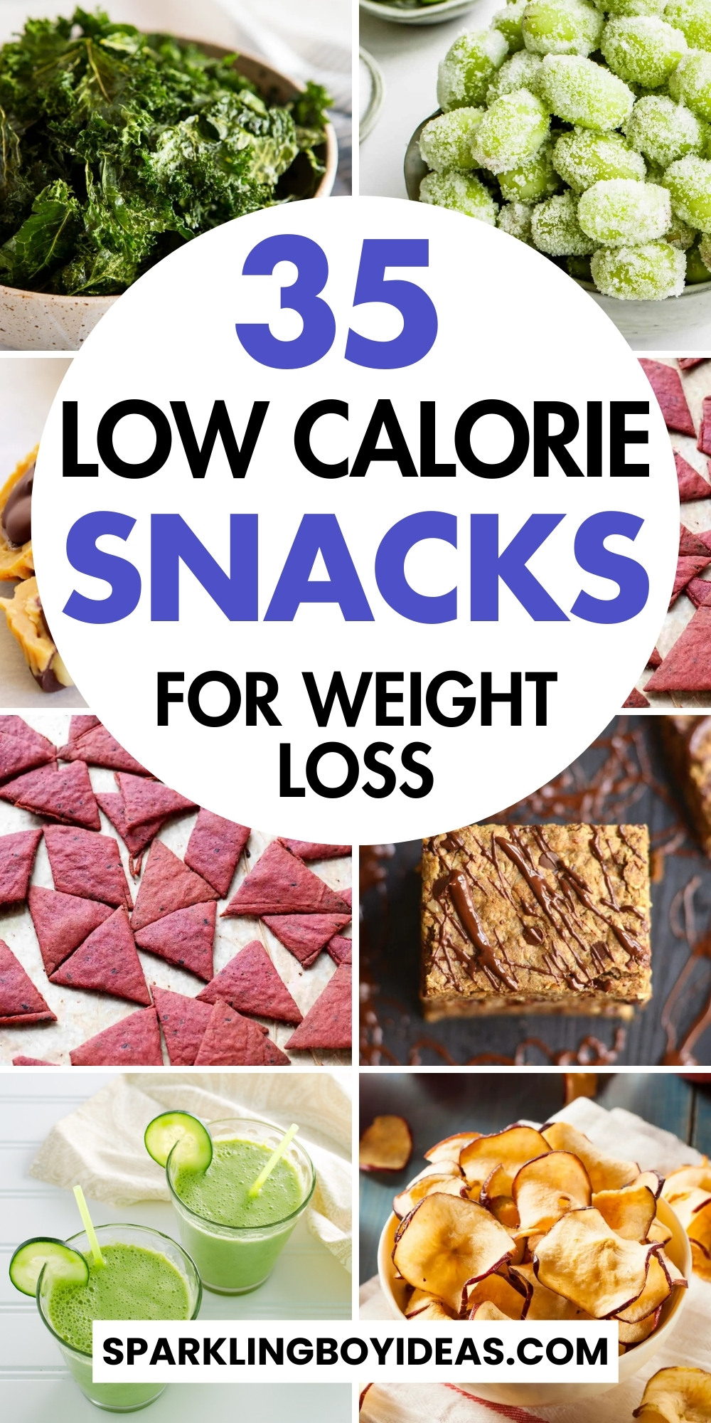 35 Easy Healthy Low Calorie Snacks - Sparkling Boy Ideas