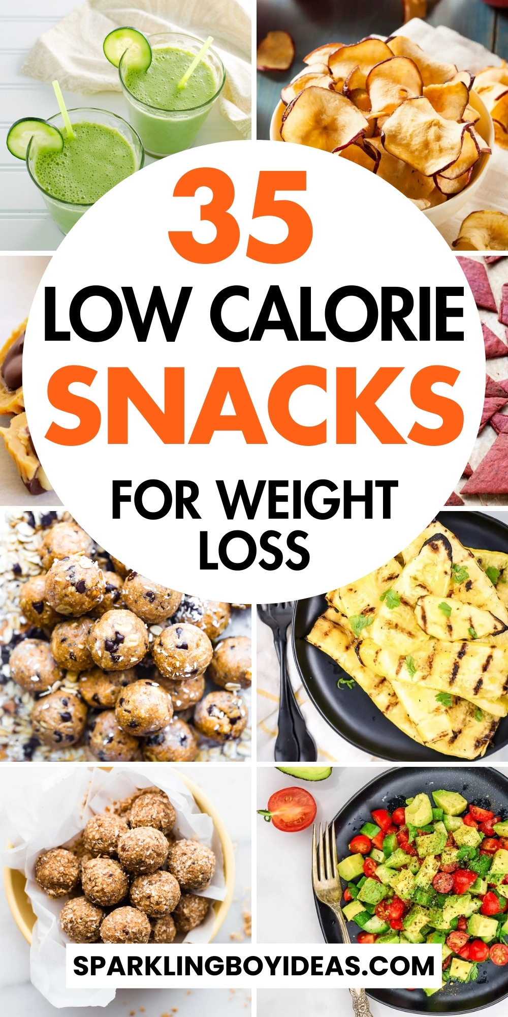 35 Easy Healthy Low Calorie Snacks - Sparkling Boy Ideas