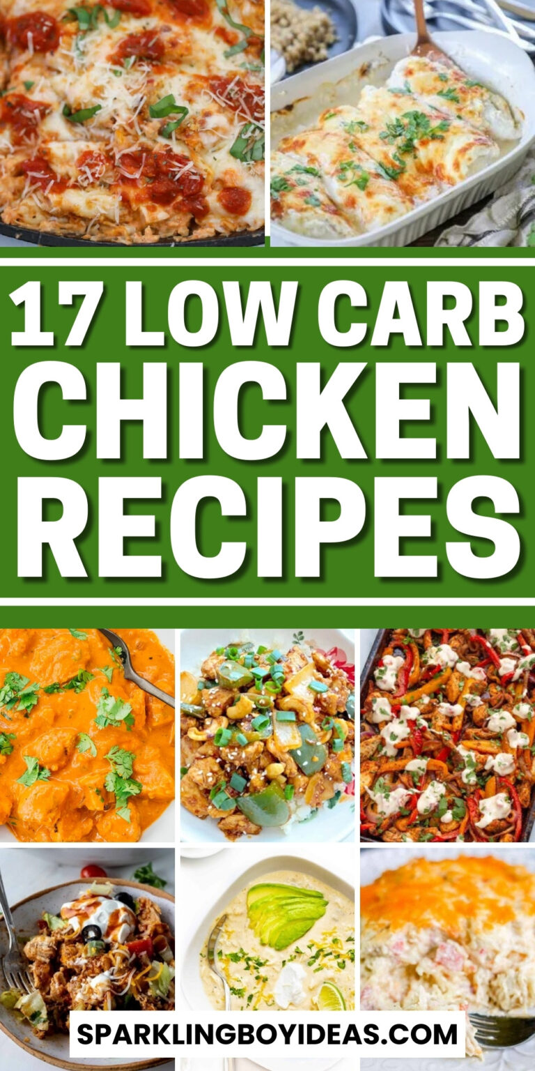 17 Easy Low Carb Chicken Recipes Sparkling Boy Ideas 6190