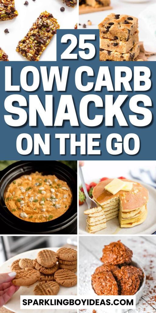 healthy low calorie low carb snacks on the go