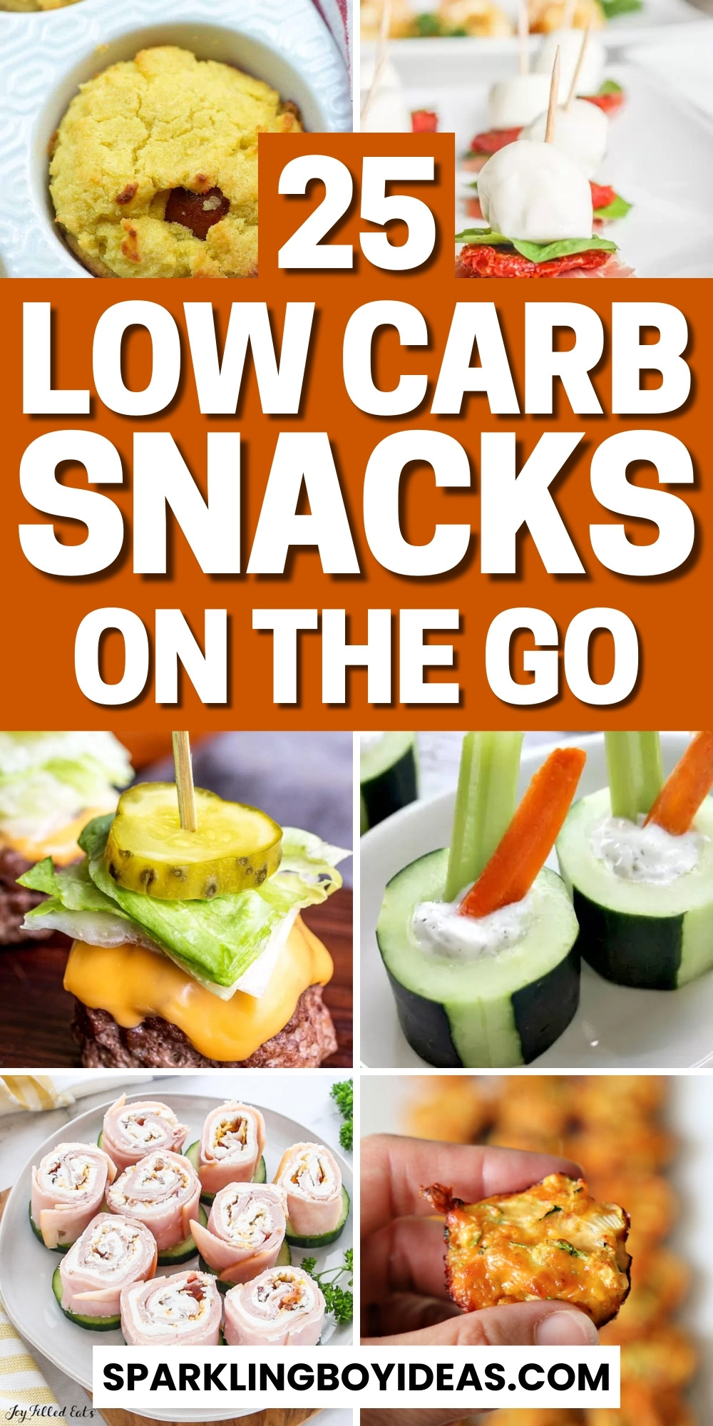 25 Easy Low Carb Snacks - Sparkling Boy Ideas