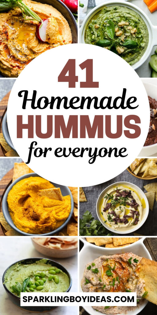 Easy Homemade Hummus Recipes