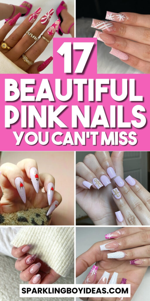 Cute Trendy Pink Nails
