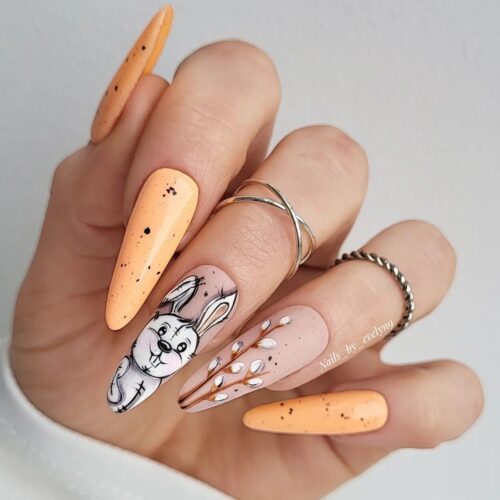 21 Easy Cute Easter Nail Designs Sparkling Boy Ideas