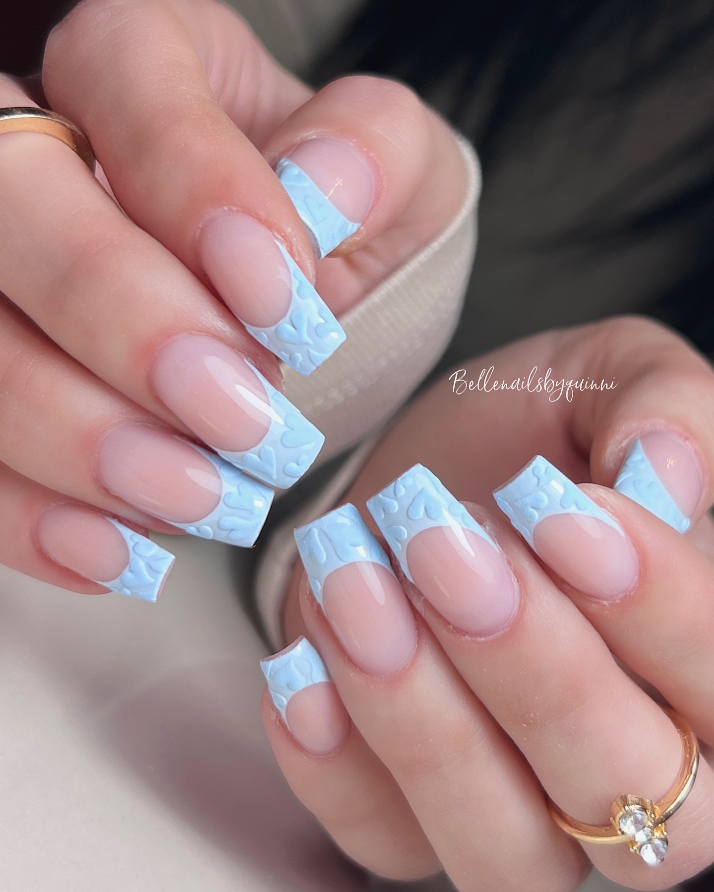 21 Simple Cute Blue Nails Sparkling Boy Ideas