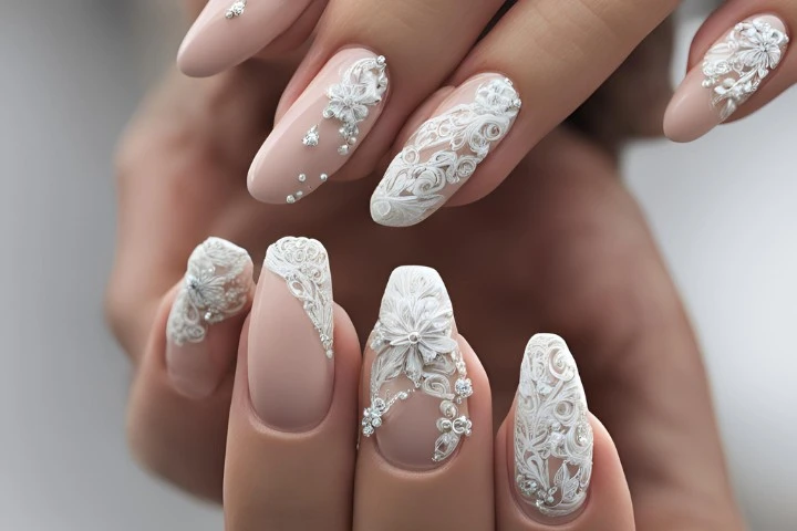 Discover the best wedding nails with elegant designs, colors, and trends to make your big day special. Explore bridal nail art, nail colors, and more.