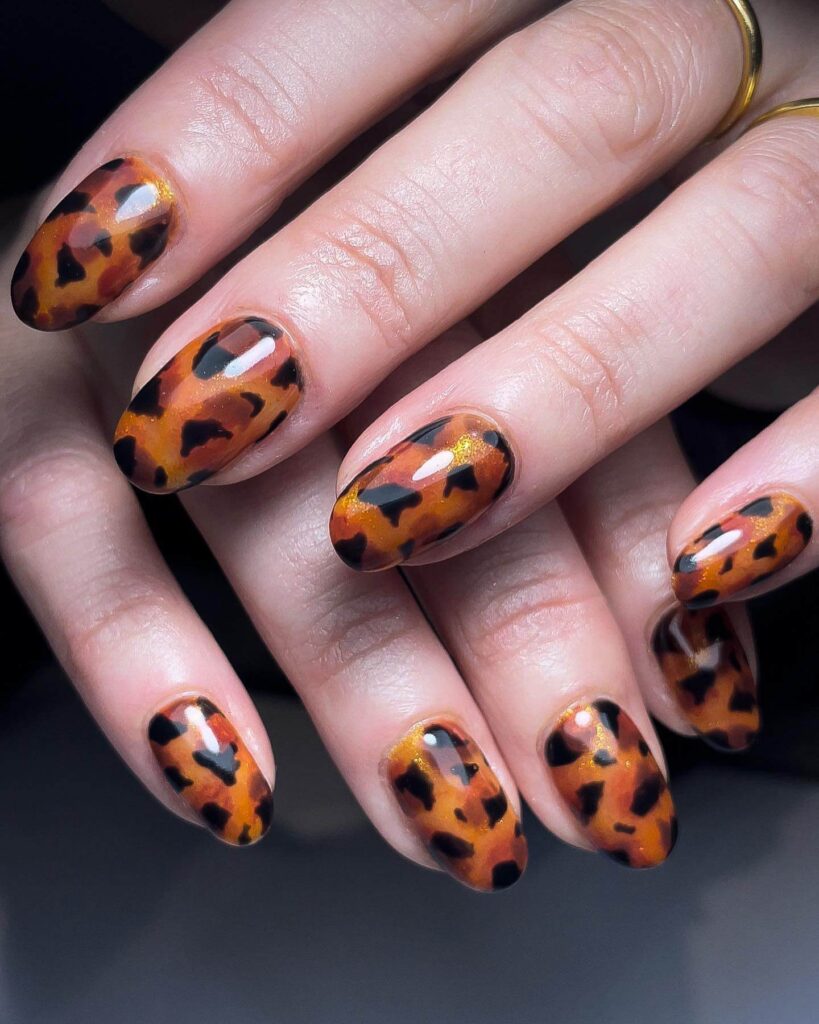 Explore the world of amber nails with creative amber nail art ideas, from amber gel nails to amber acrylic nails and more. Get inspired for your next manicure.