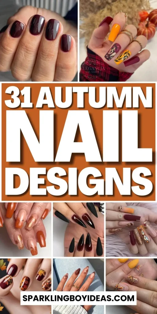 Explore stunning autumn nail designs with the best fall nail colors and nail art ideas. Get inspired by the latest trends in fall nail designs.