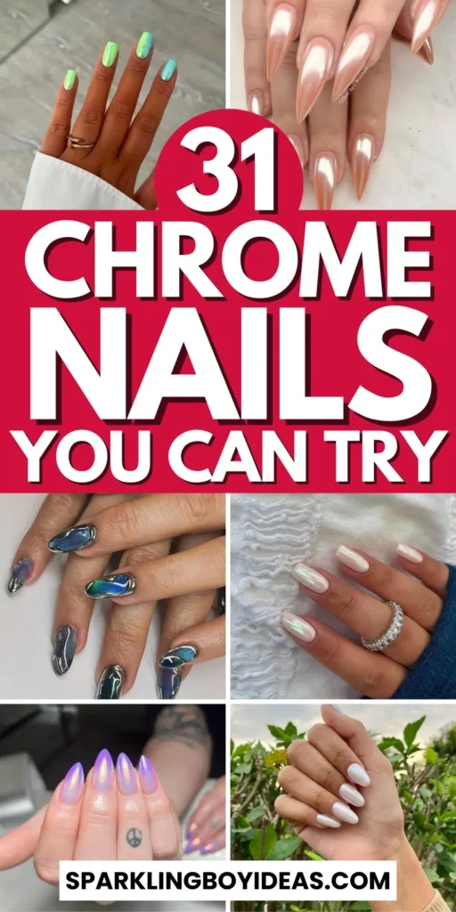 Discover the latest trends and ideas for chrome nails, including chrome nail designs, chrome nail art, and inspiration for all seasons and occasions.