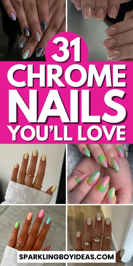 Discover the latest trends and ideas for chrome nails, including chrome nail designs, chrome nail art, and inspiration for all seasons and occasions.