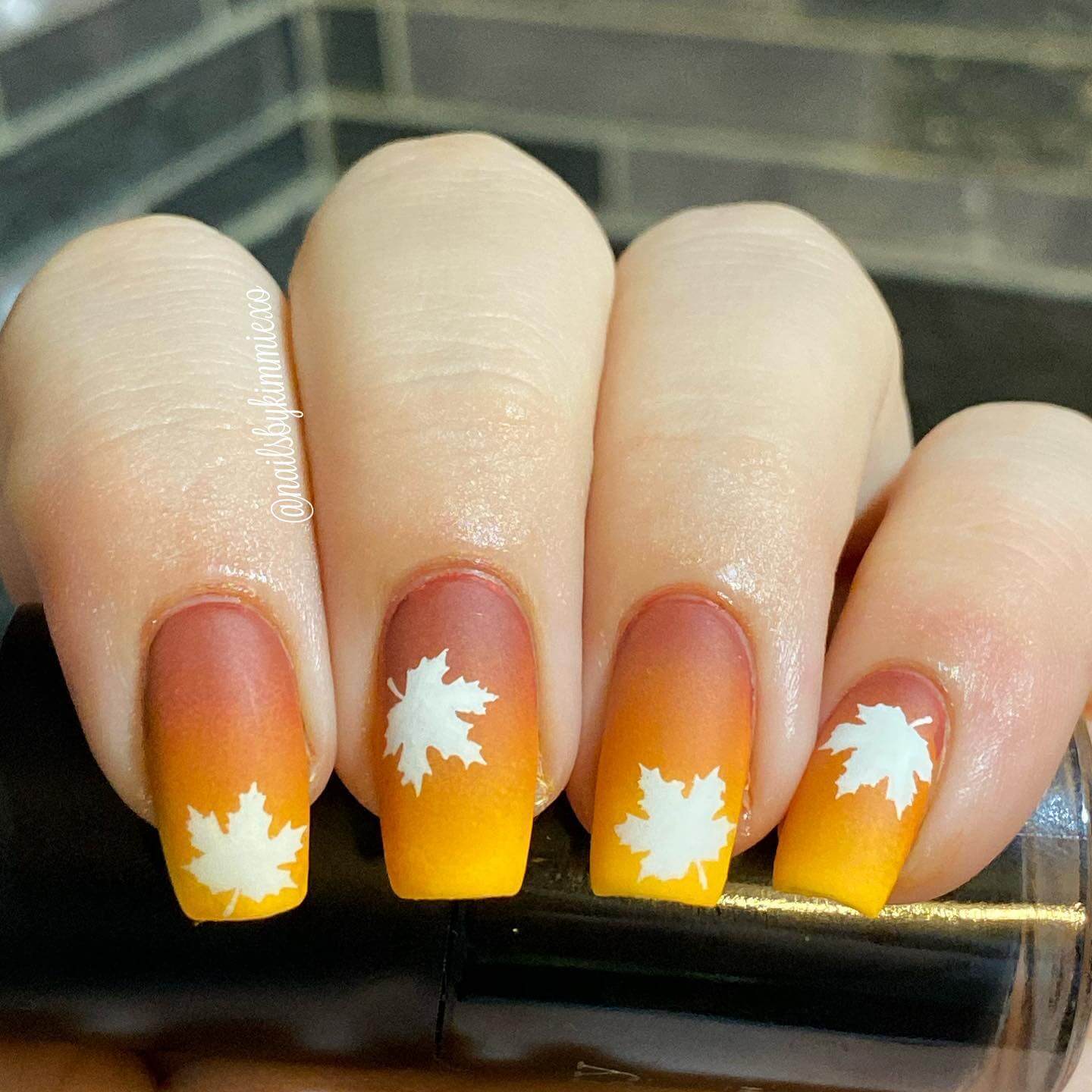 21 Cute Trending Gradient Nails - Sparkling Boy Ideas