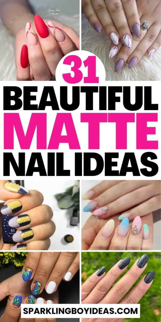 Dive into the latest trends in matte nails with creative matte nail designs, top colors, and unique matte nail art ideas for every occasion.