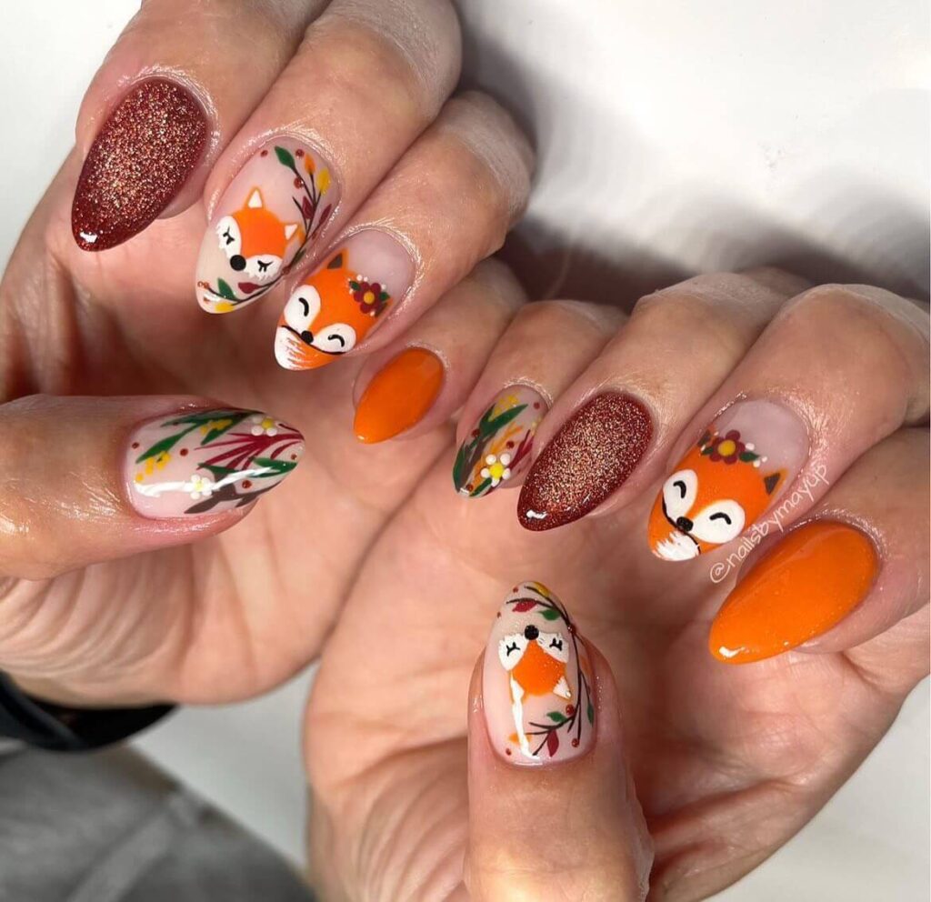 Explore the latest fall nail art trends with beautiful autumn nails and fall nail designs. Discover the best fall nail colors and popular nail colors for fall.