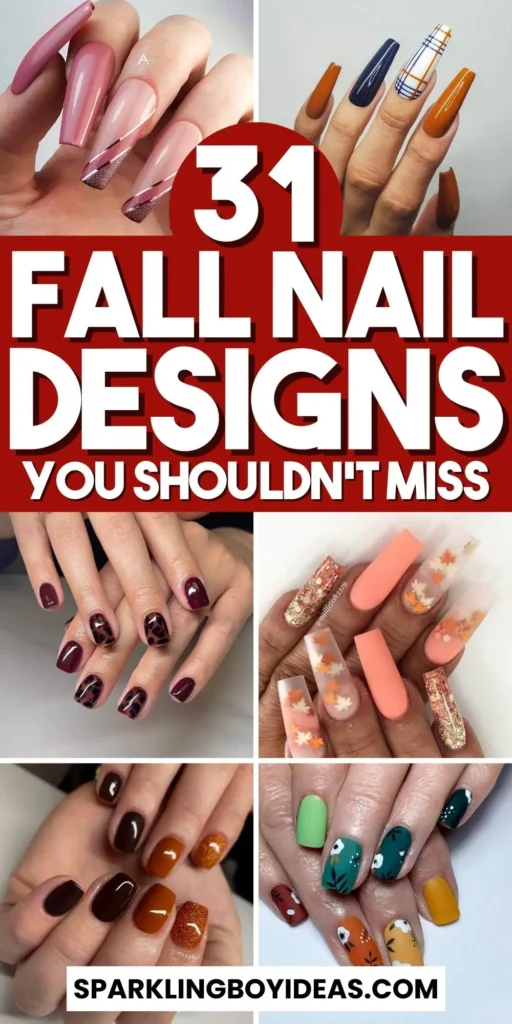 Discover the latest fall nail designs and autumn nail art trends. Explore fall nail colors and get inspired by the best and most popular fall nail colors.