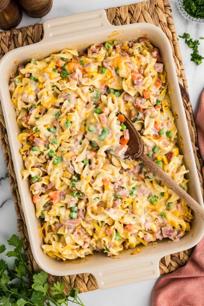 best ham recipes including baked ham, spiral ham, casseroles, soups, breakfast dishes, and easy leftover ham meal ideas.