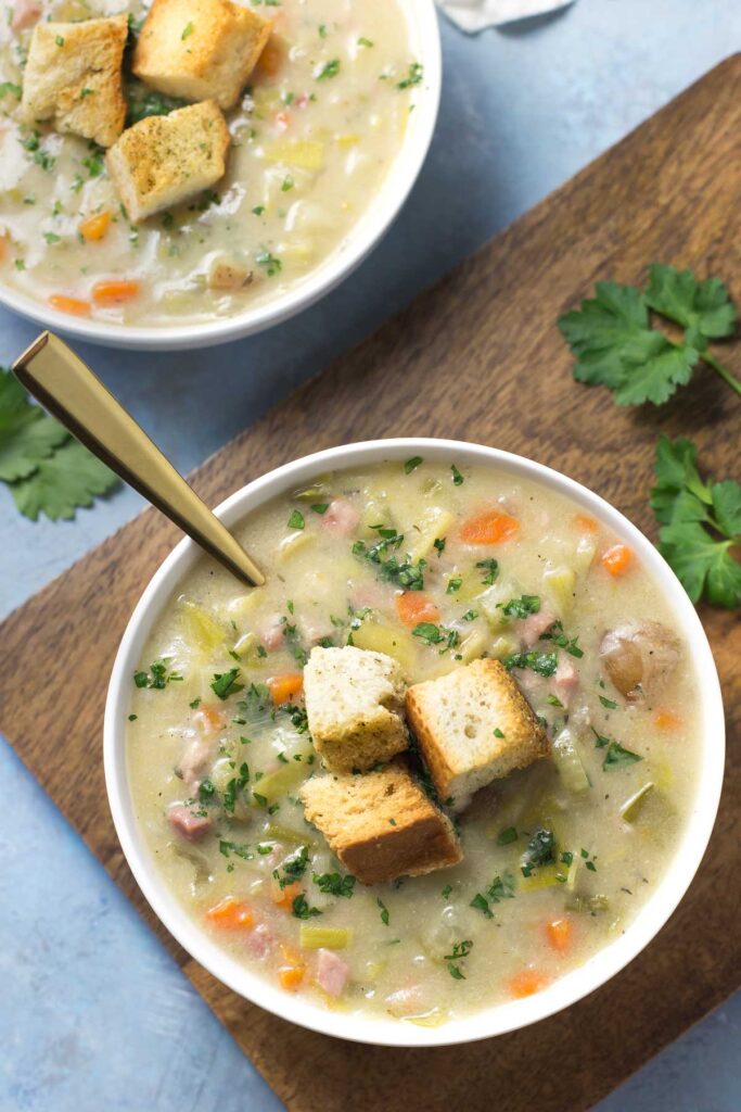 best ham recipes including baked ham, spiral ham, casseroles, soups, breakfast dishes, and easy leftover ham meal ideas.