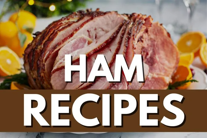 best ham recipes including baked ham, spiral ham, casseroles, soups, breakfast dishes, and easy leftover ham meal ideas.