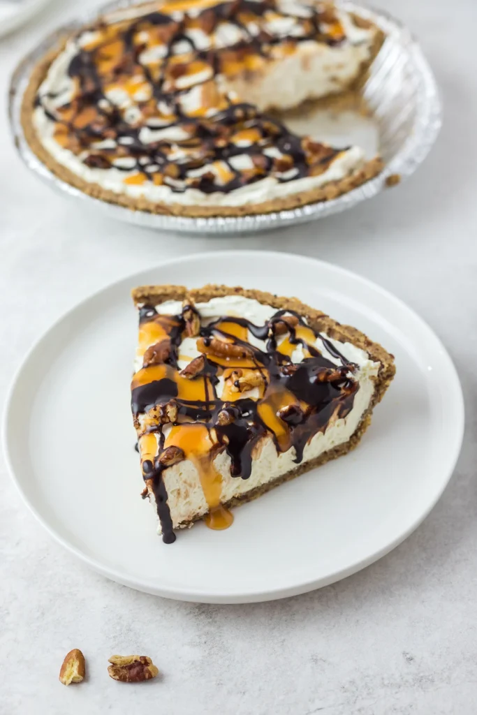 best no bake cheesecake with a creamy filling and buttery crust. Perfect for summer desserts, holidays, and easy no bake treats.
