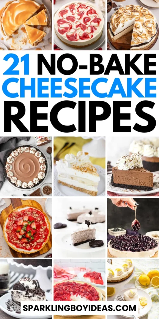 best no bake cheesecake with a creamy filling and buttery crust. Perfect for summer desserts, holidays, and easy no bake treats.